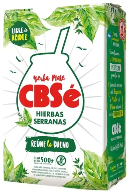 Yerba CBse Hierbas Serranas 500g