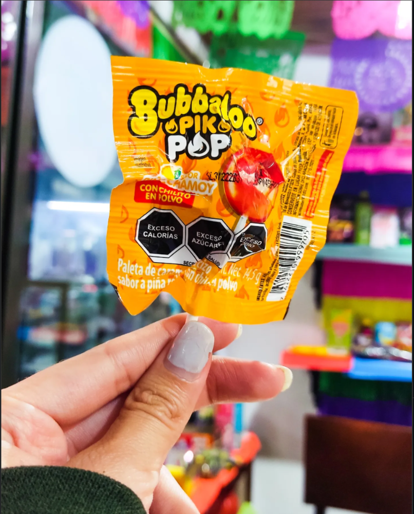Bubbaloo pik pop piña chamoy
