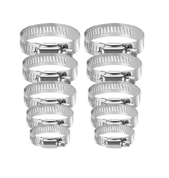 ABRAZADERA ACERO INOX (PTE 12PZAS) FERCO
