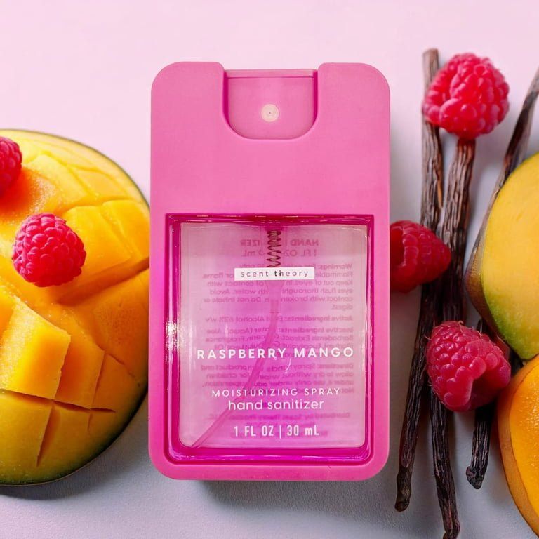 Gel Moisturizing Spray Hand Sanitary Raspberry Mango 30ml