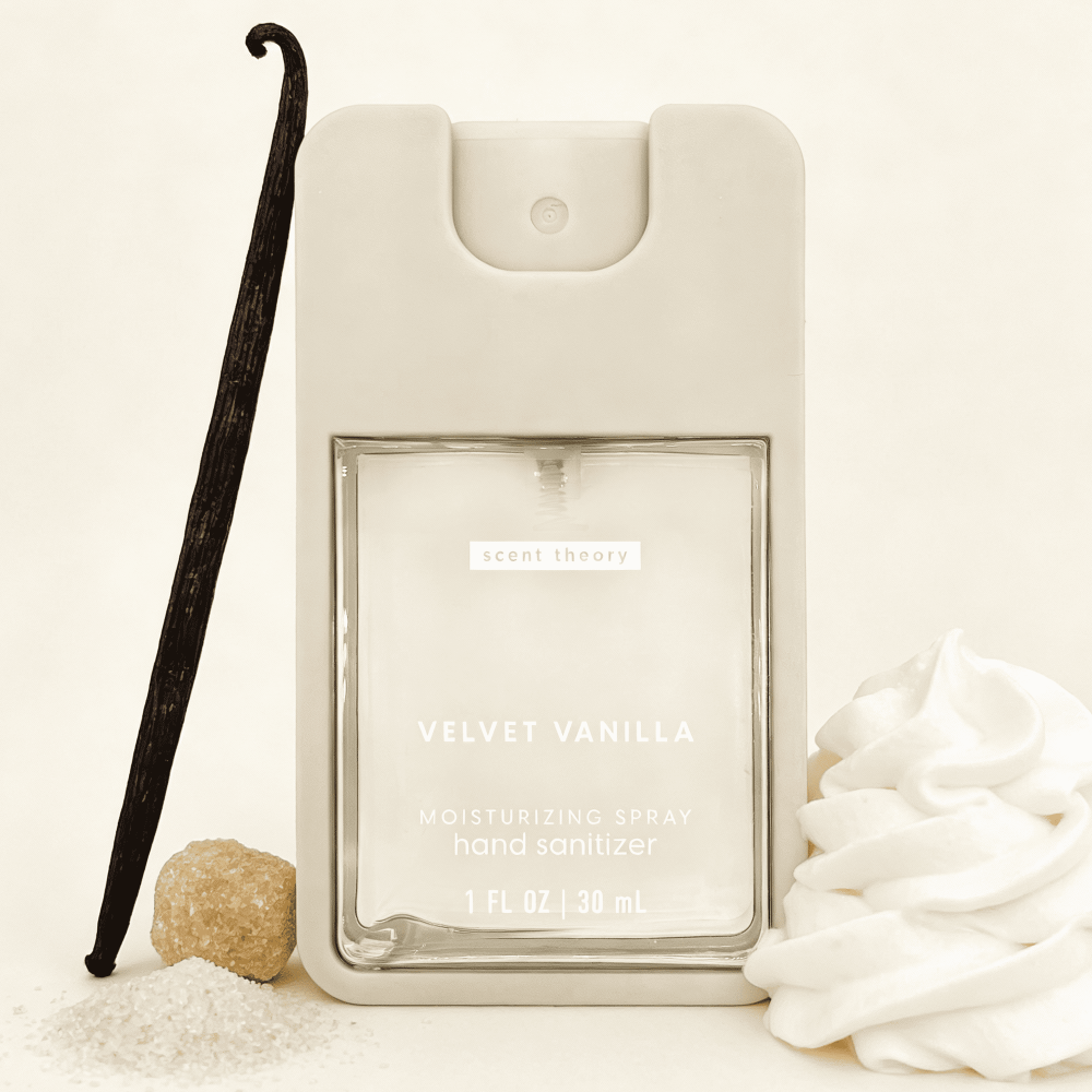 Gel Moisturizing Spray Hand Sanitary Velvet Vainilla 30ml