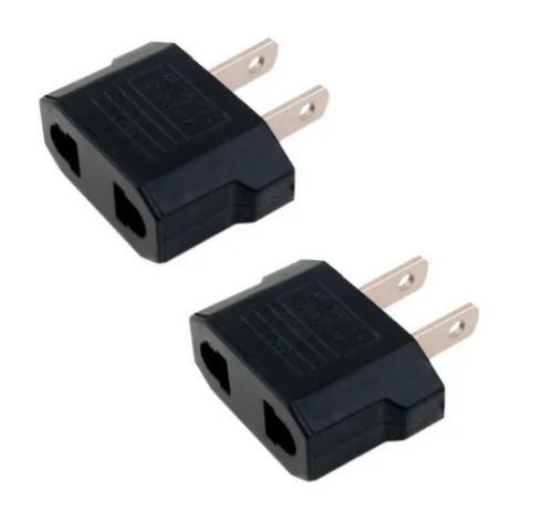 ADAPTADOR AMERICANO NEGRO