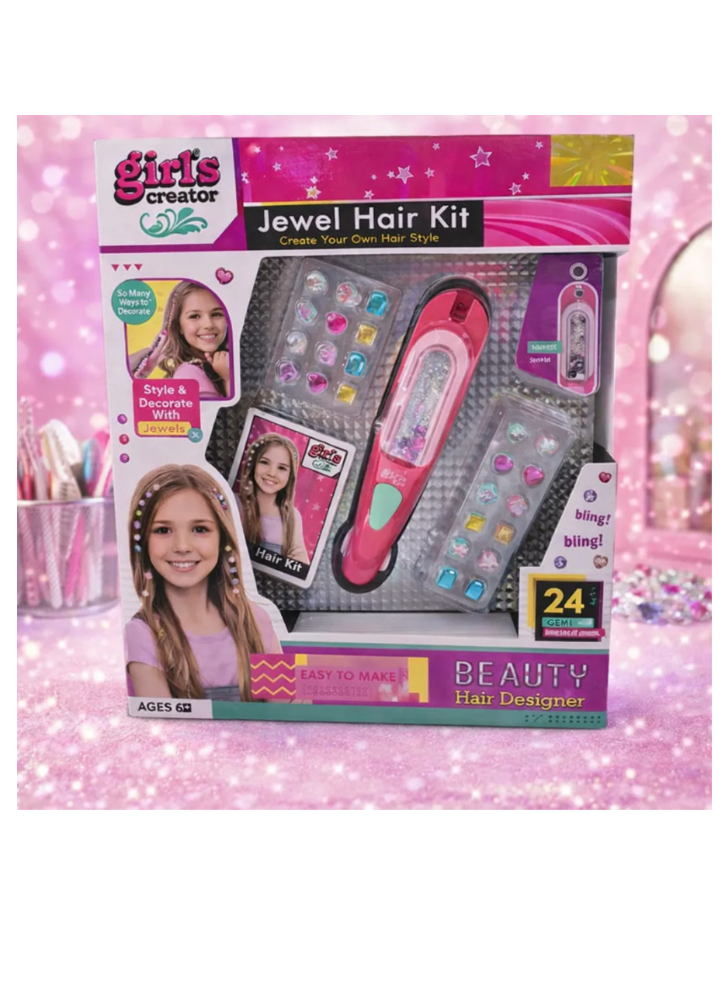 SET DE BELLEZA PARA CABELLO CON PLANCHA
