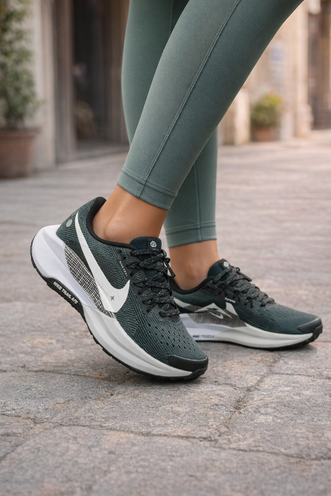 NIKE TRAIL NEGRO GRIS BLANCO