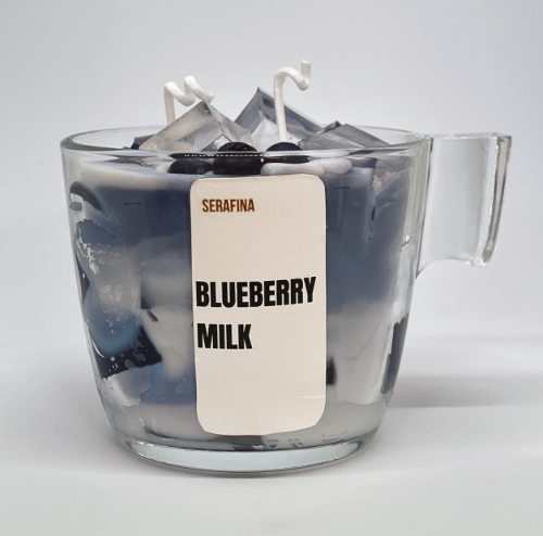 Blueberry milk