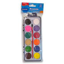 Acuarelas TOYS 12 colores