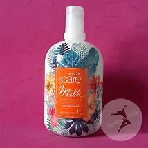 crema  corporal avon care milk  locion hidratante con vitamina e 1 litro