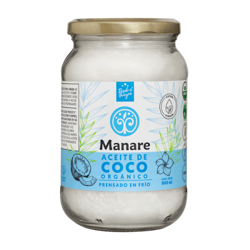 Aceite de coco 500ml tradicional manare