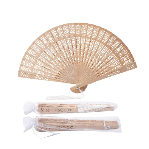 Abanicos de madera