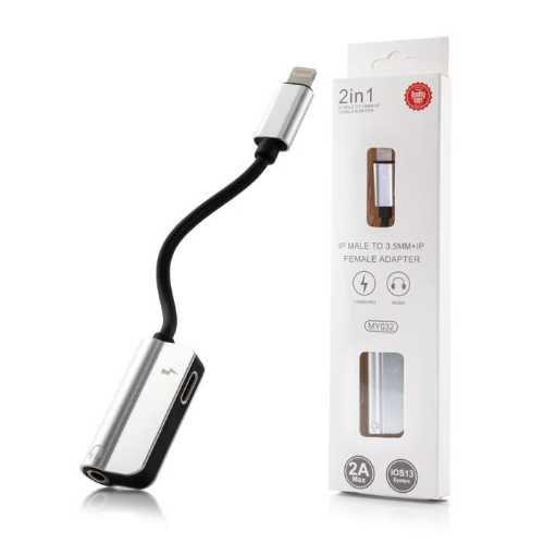Adaptador aux a lightning MY032