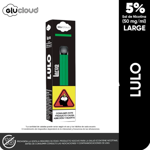 VAPE Glu Cloud Large 1300 puff  LULO WAK