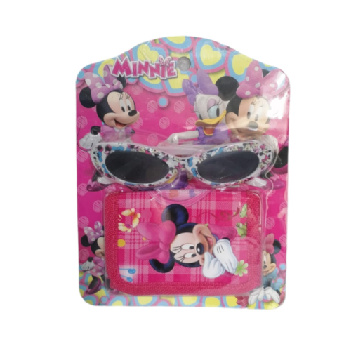 KIT PARA NENA LENTE  BILLETERA  MINNIE