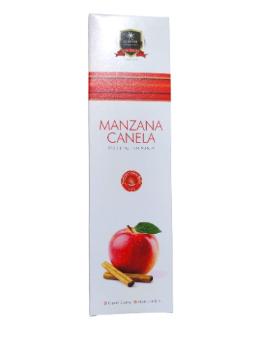 INCIENSO MANZANA Y CANELA 30 GR ALAUKIK