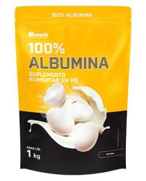 Albumina 1kg - Growth Supplements Sabor: Natural
