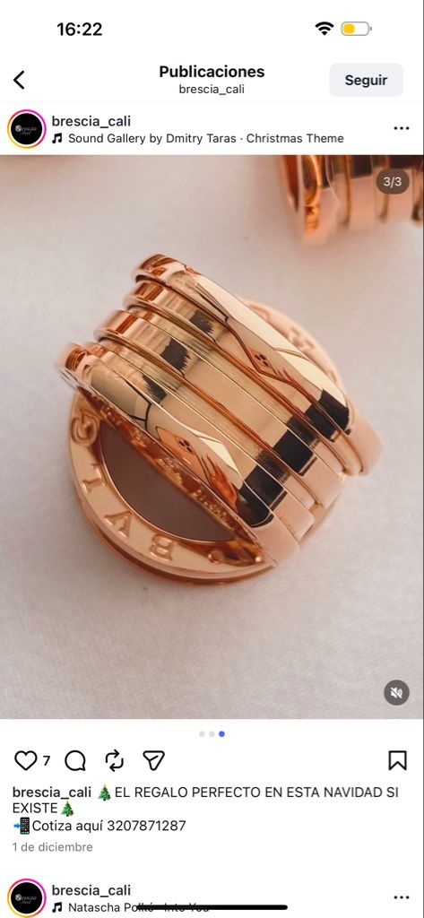 Anillo Bvlgari liso