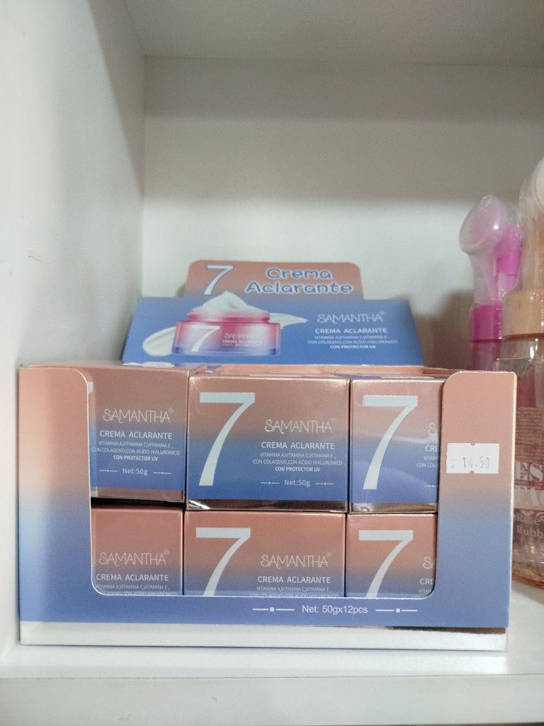 7 Samantha crema aclarante