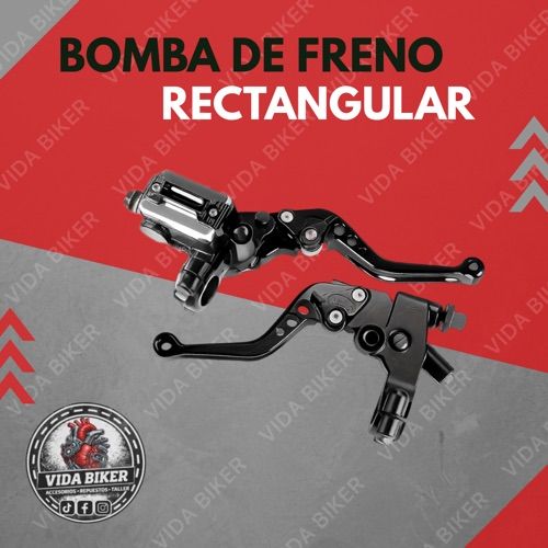 Bomba de freno rectangular