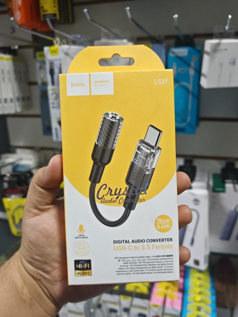 ADAPTADOR DE TIPO C A 3.5MM HOCO