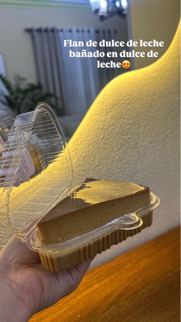Flan De Dulce De Leche