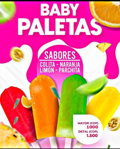baby paleta citrica
