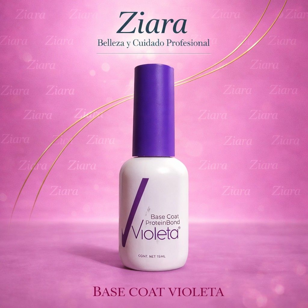 BASE COAT VIOLETA 15ML