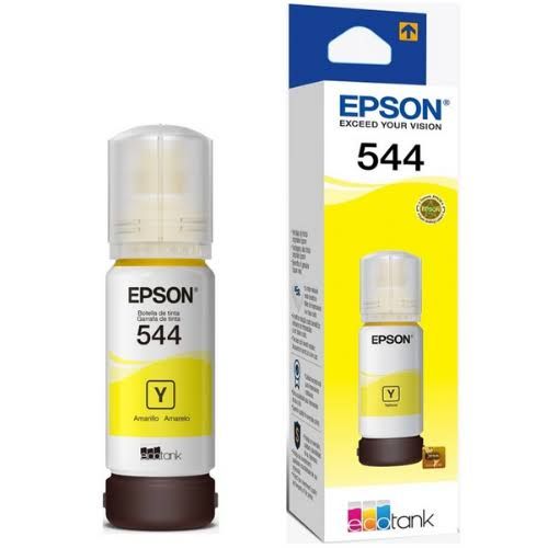 BOTELLA DE TINTA ORIGINAL EPSON T544 AMARILLO (L1110-L3110-L3150-L5190)