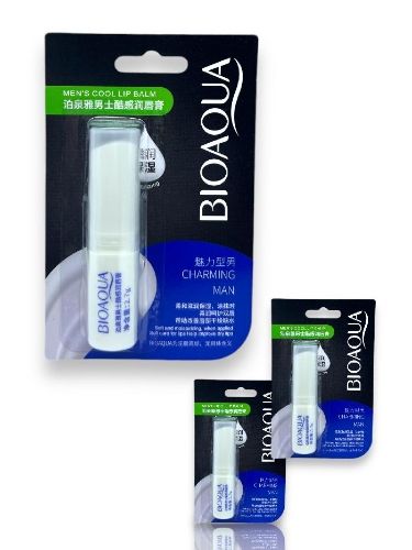 Bálsamo hidratante de labios para hombres - Bioaqua