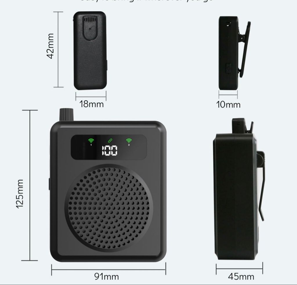 AMPLIFICADOR DE VOZ INALÁMBRICA