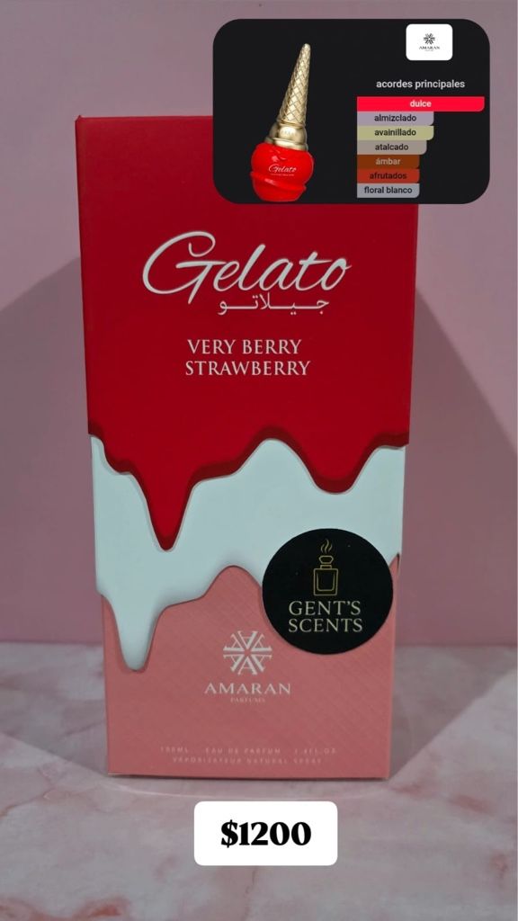 Amaran Gelato Very Berry Strawberry