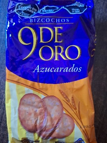 9 de oro azucaradas x 200 grs