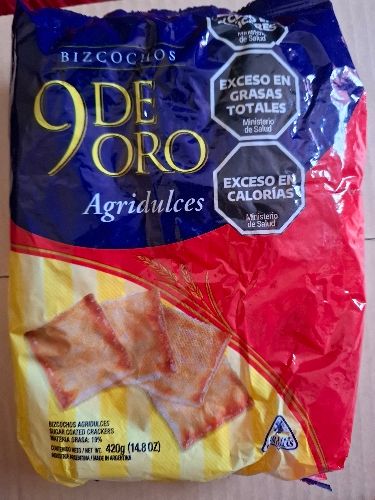 9 de Oro Agridulce x 420 grs