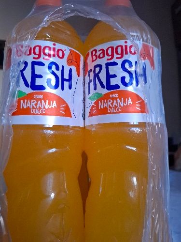 Agua Saborizada Baggio x 1,5 lts Naranja