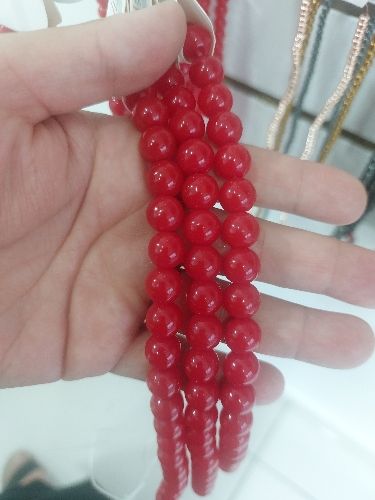 Agata roja 10mm
