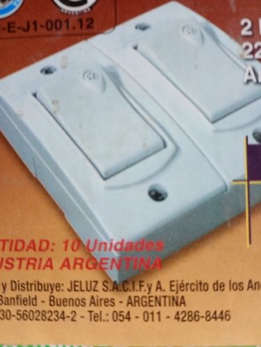 2 punto blanco exterior VERONA jeluz