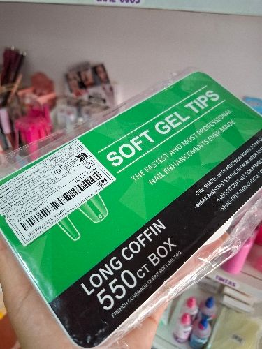 550 UÑAS POSTIZAS LONG COFFIN