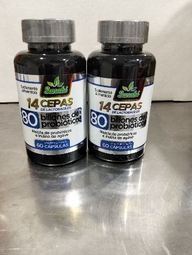 14 cepas de lactobacilos 60 cap