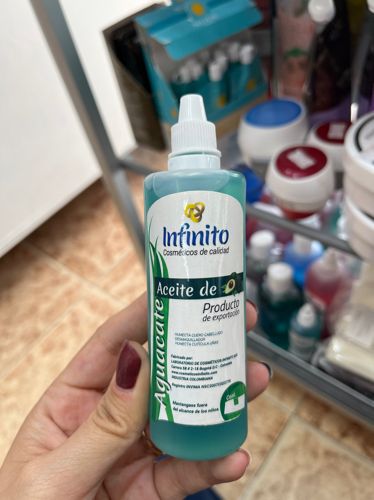Aceite de aguacate infinito pequeño