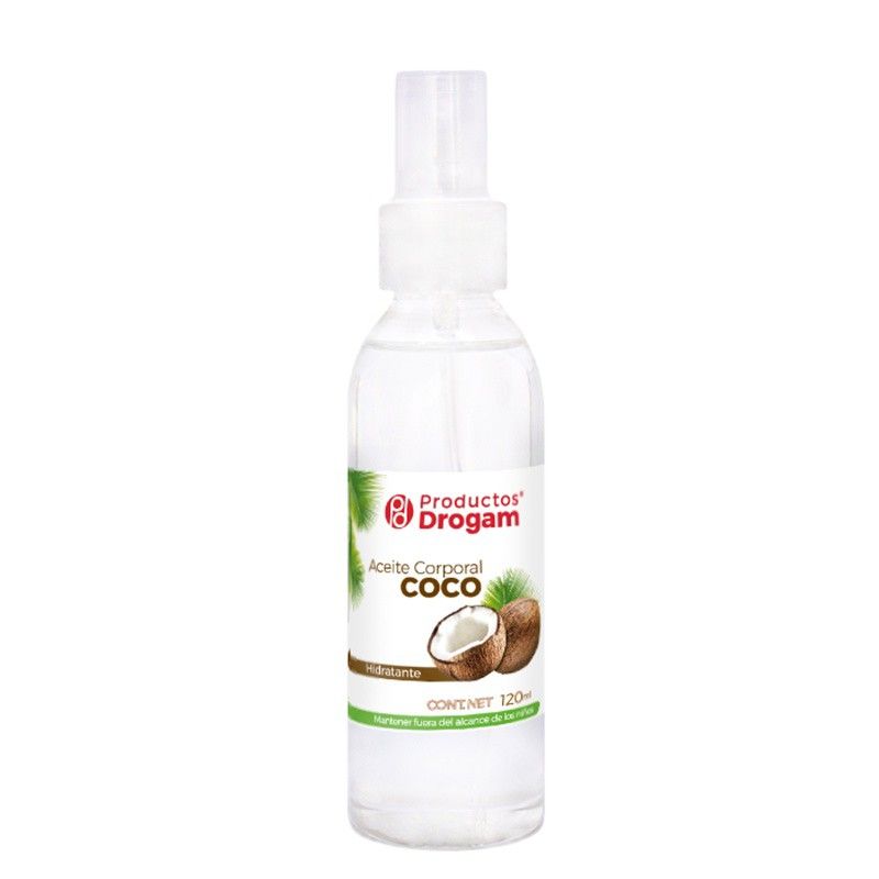 ACEITE CORPORAL DE COCO 120ML DROGAM