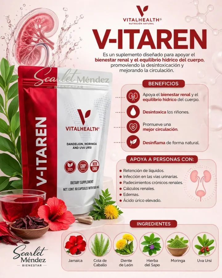 V-ITAREN 60 CAPSULAS VITALHEALTH