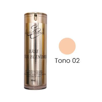 BASE ULTRABLINDADA TONO 02 SHIELD COSMETICS 30ML