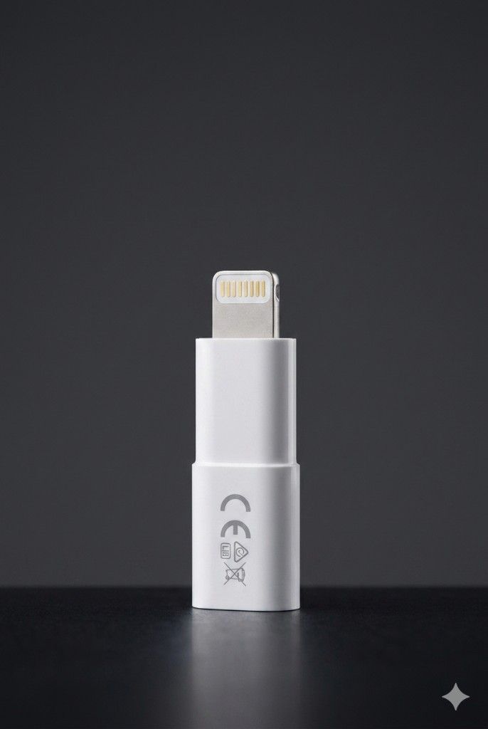 Adaptador de tipo c a iPhone simple