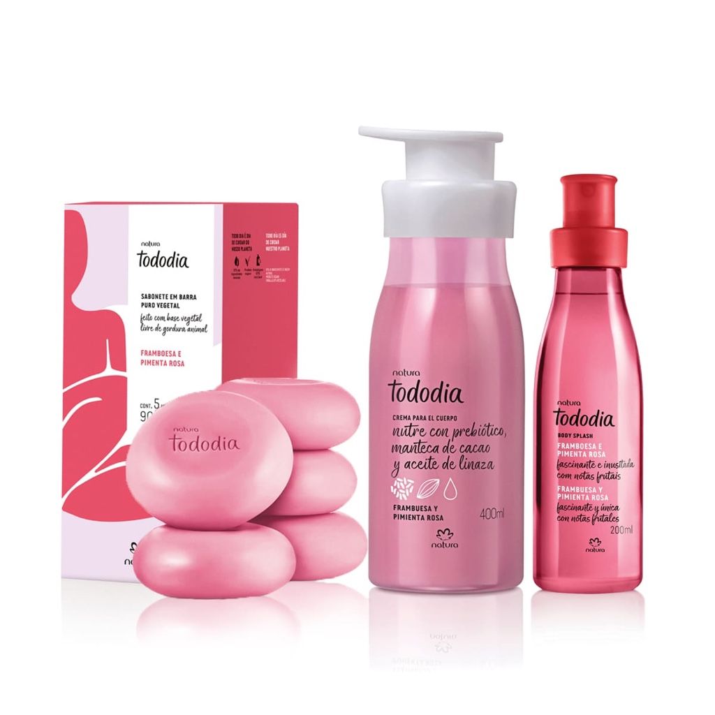 Kit Frambuesa pimienta rosa