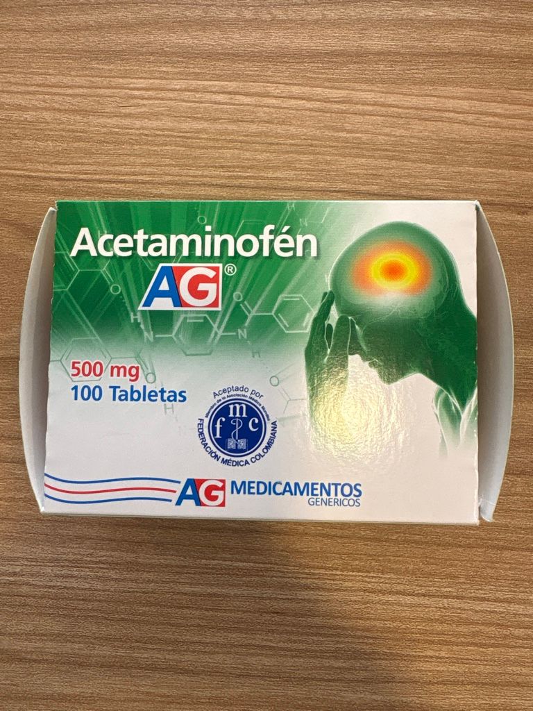 Acetaminofen 500 mg