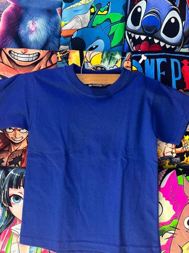 Camisa azul rey niño
