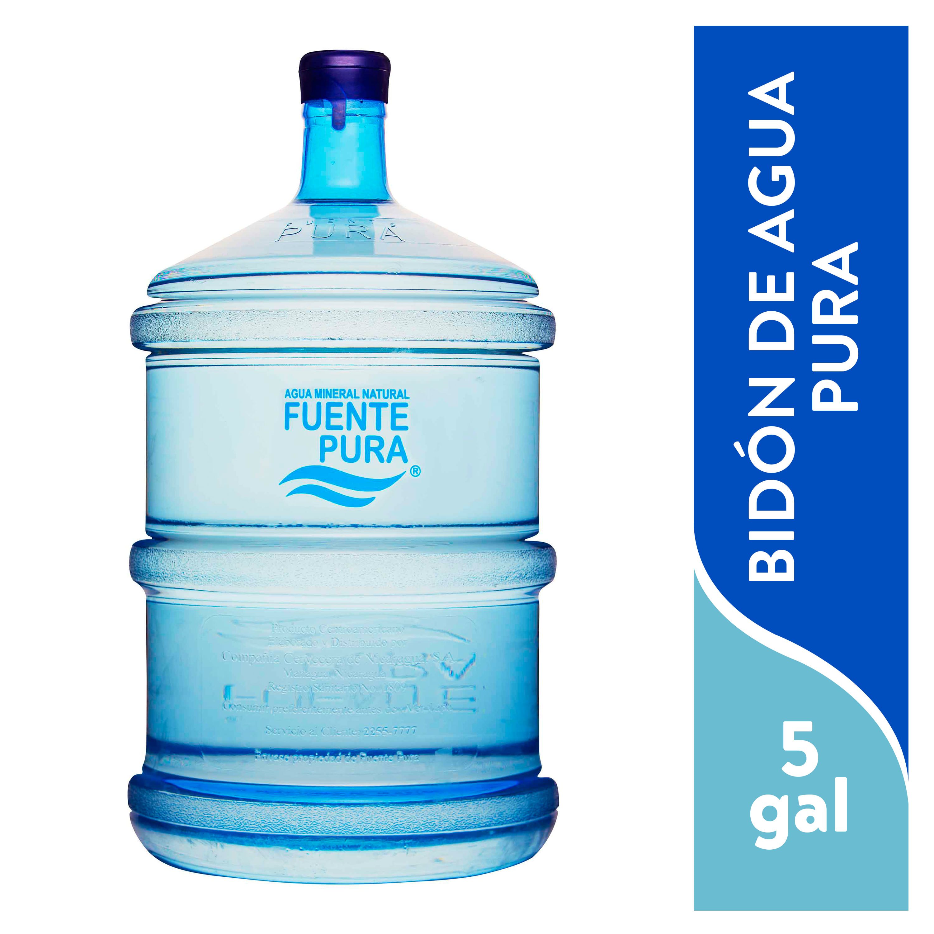 Agua boteyon fuente pura