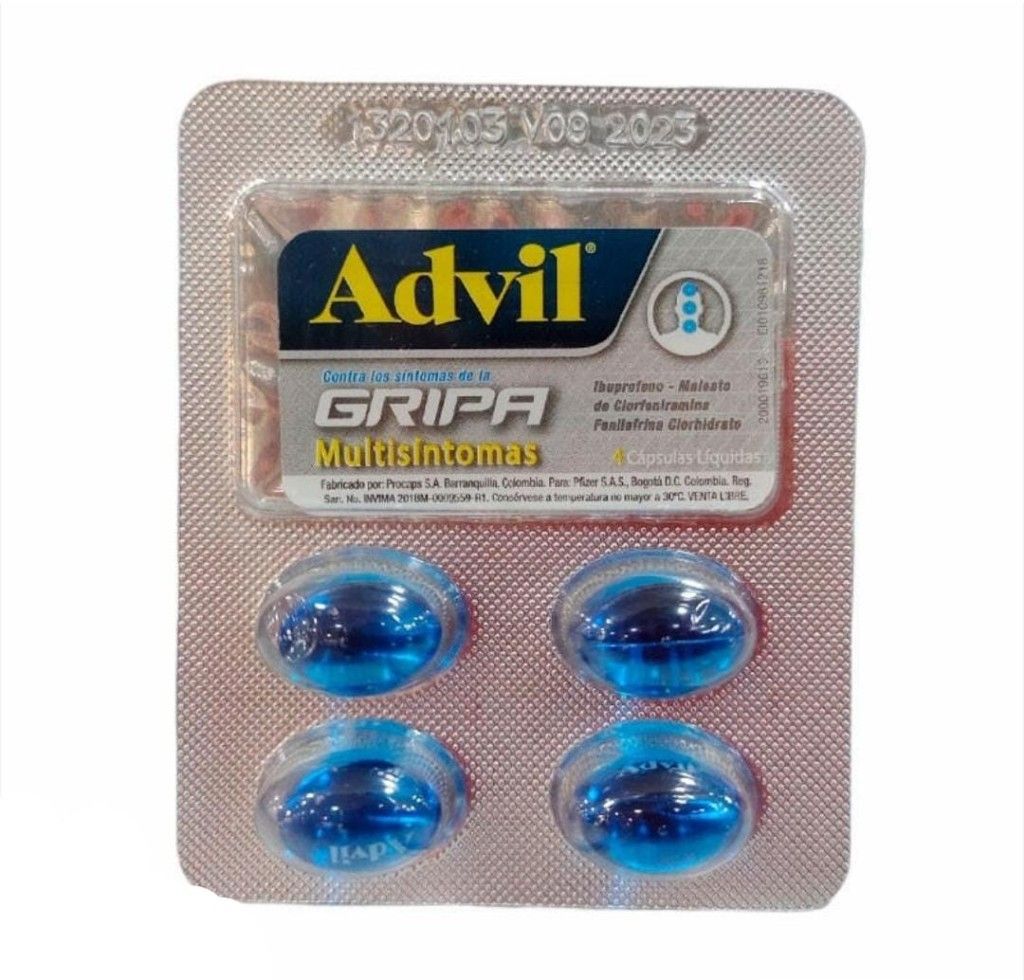 ADVIL GRIPA SOBRE X4