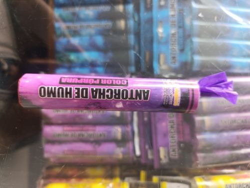 Antorcha Humo Purpura unidad
