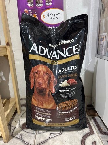Advance adulto cordero 15kg