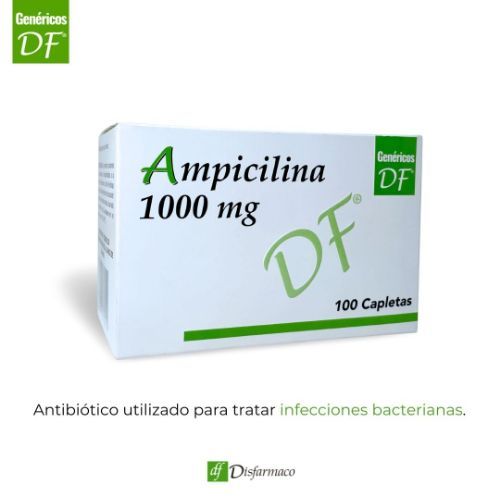 1/2 cajita Ampicilina 1000gr