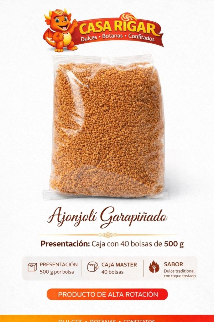 Ajonjolí garapiñado